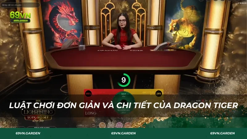 Luật chơi đơn giản và chi tiết của Dragon Tiger